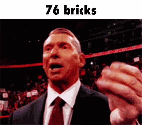 Man In Suit And Tie Funny Face 76 Bricks GIF