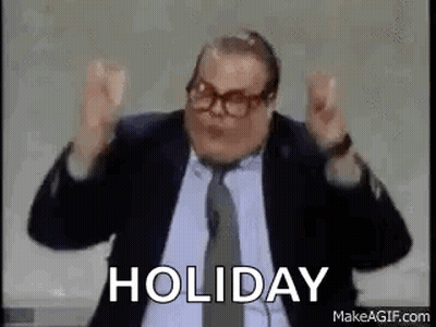 Man In Suit And Tie Funny Face Hands Up GIF