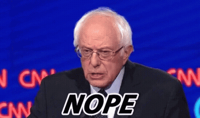 Man In Suit And Tie Funny Face Nope GIF