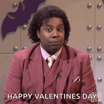 Man In Suit And Tie Happy Valentine's Day GIF