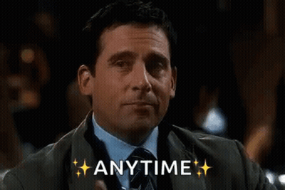 Man In Suit And Tie Holding Drink Saying Anytime GIF