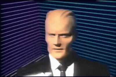 Man In Suit And Tie In Dark Room GIF