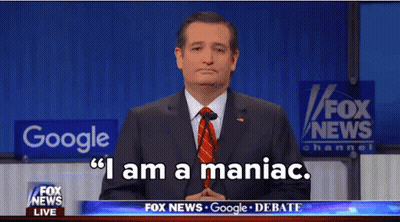 Man In Suit And Tie In Front Of Fox News Sign GIF
