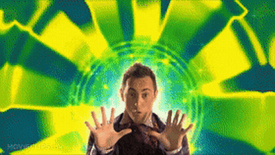 Man In Suit And Tie In Front Of Homeflix Background GIF
