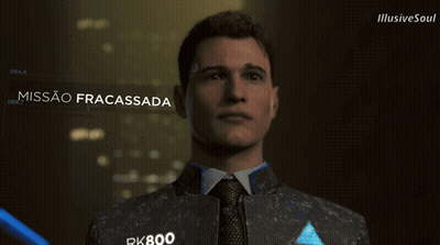 Man In Suit And Tie In Front Of Screen Missao Fracassada GIF