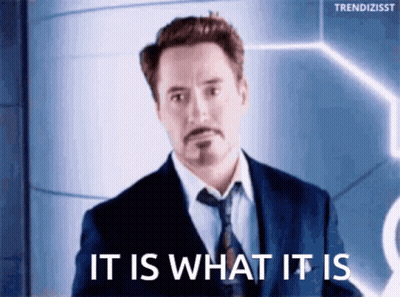 Man In Suit And Tie It Is What It Is GIF