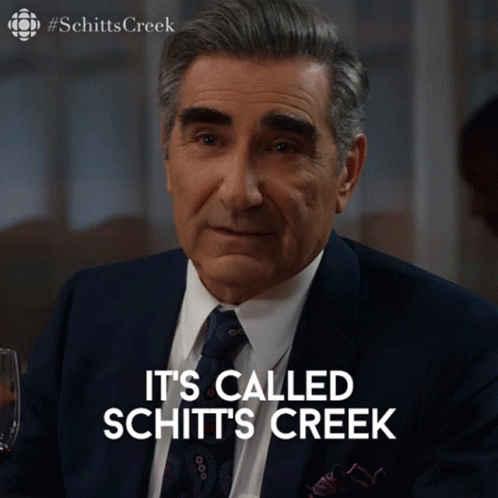 Man In Suit And Tie It's Called Schitt's Creek GIF