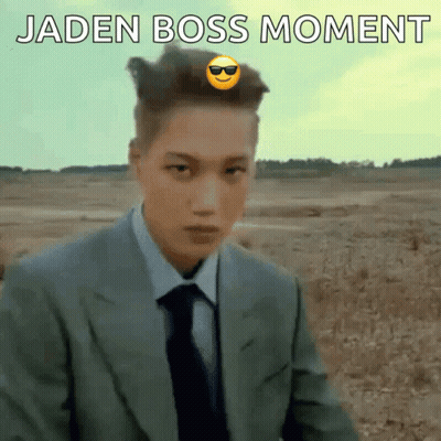 Man In Suit And Tie Jaden Boss Moment GIF