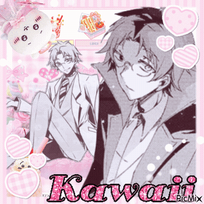 Man In Suit And Tie Kawaii GIF