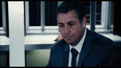 Man In Suit And Tie Looking Down GIF