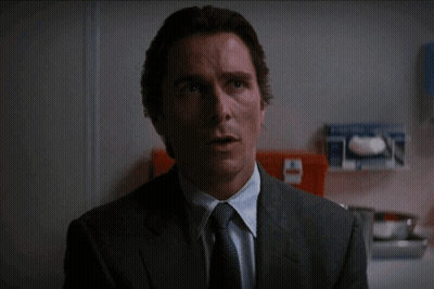Man In Suit And Tie Looking Up GIF