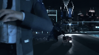 Man In Suit And Tie Mission Successful Sign GIF