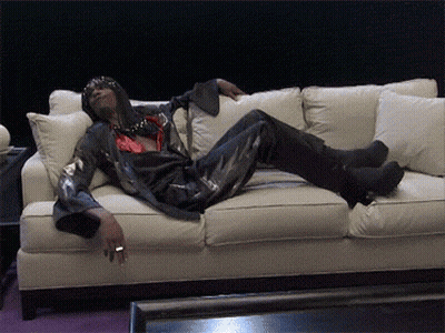 Man In Suit And Tie On Blue Backdrop GIF