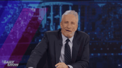 Man In Suit And Tie On The Daily Show GIF