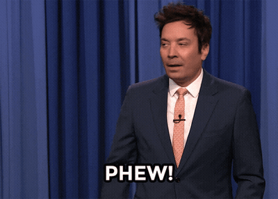 Man In Suit And Tie Phew GIF