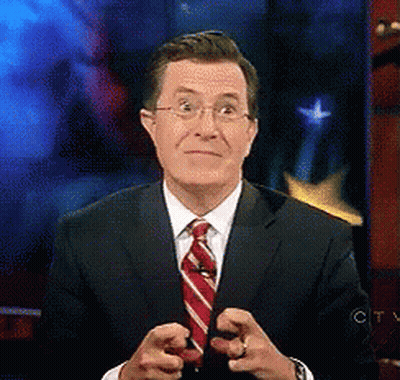 Man In Suit And Tie Pointing GIF