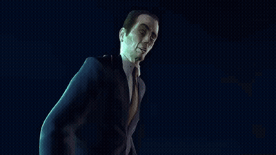 Man In Suit And Tie Pointing Finger GIF