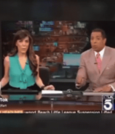 Man In Suit And Tie Pointing Funny Face GIF