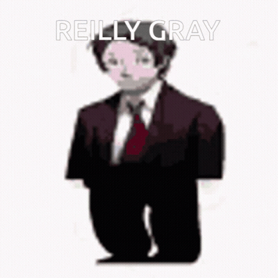 Man In Suit And Tie Reilly Gray GIF