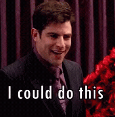 Man In Suit And Tie Saying All Day GIF