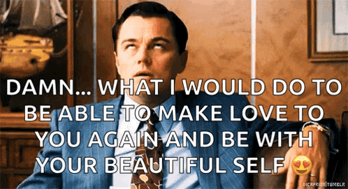 Man In Suit And Tie Saying Damn GIF