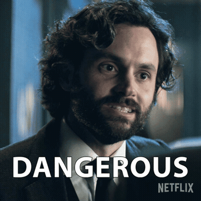 Man In Suit And Tie Saying Dangerous Netflix GIF