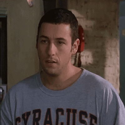 Man In Suit And Tie Saying Don't Read It Before American Flag GIF