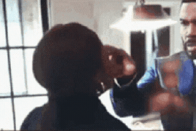 Man In Suit And Tie Saying Happy Birthday Bruce GIF