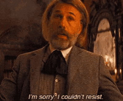Man In Suit And Tie Saying I'm Sorry I Couldn't Resist GIF