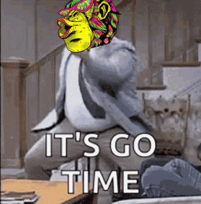 Man In Suit And Tie Saying Its Go Time GIF
