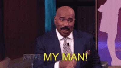 Man In Suit And Tie Saying My Man GIF
