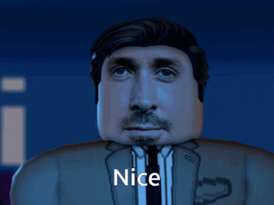 Man In Suit And Tie Saying Nice GIF