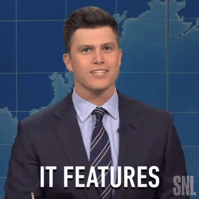 Man In Suit And Tie Saying Offensive Content SNL GIF