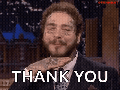 Man In Suit And Tie Saying Thank You Hand On Face GIF