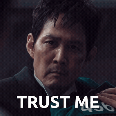 Man In Suit And Tie Saying Trust Me GIF