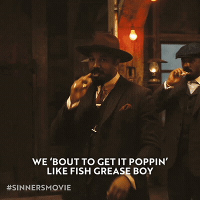 Man In Suit And Tie Saying We About To Get It Poppin GIF