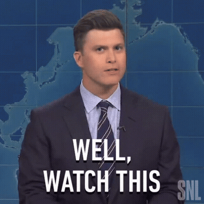 Man In Suit And Tie Saying Well Watch This GIF