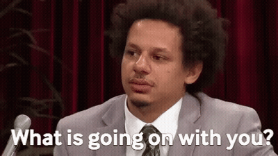 Man In Suit And Tie Saying What Is Going On With You? GIF
