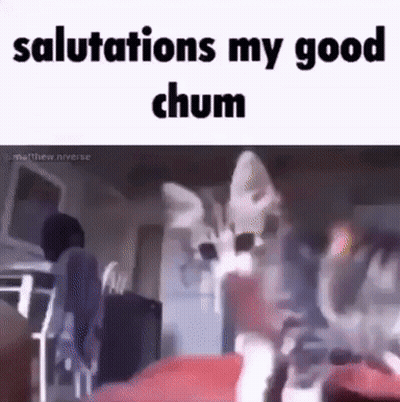 Man In Suit And Tie Saying Yes Please GIF