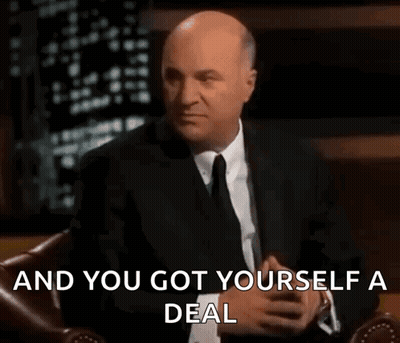 Man In Suit And Tie Saying You Got Yourself A Deal GIF