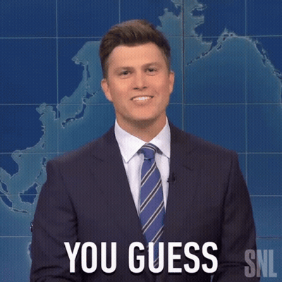 Man In Suit And Tie Saying You Guess GIF