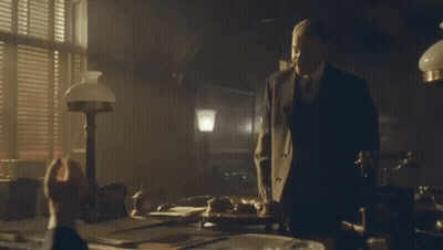 Man In Suit And Tie Says Indeed GIF