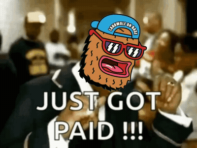 Man In Suit And Tie Says Just Got Paid GIF