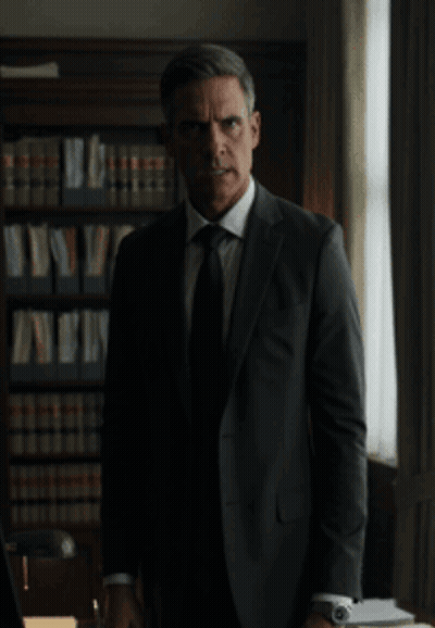 Man In Suit And Tie Says Stop This AI Slop GIF