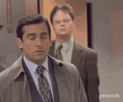 Man In Suit And Tie Says We Tried GIF