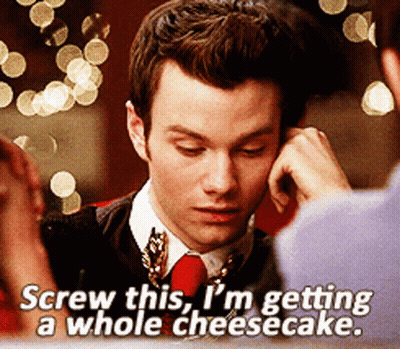Man In Suit And Tie Screw This Cheesecake GIF