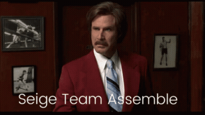 Man In Suit And Tie: Seige Team Assemble GIF