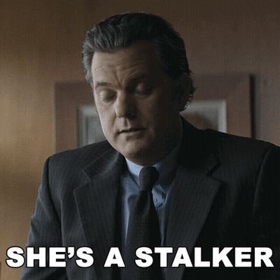Man In Suit And Tie She Stalker GIF