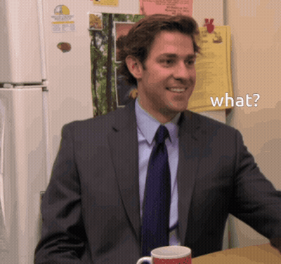 Man In Suit And Tie Smiling What GIF