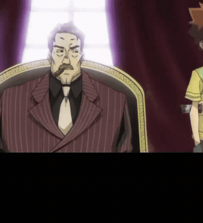 Man In Suit And Tie Smoking Cigar GIF